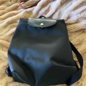 Longchamp Le Pliage canvas backpack Black